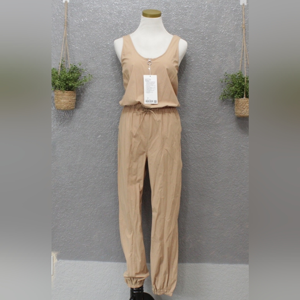 Lululemon Shift in Time Sleeveless Jumpsuit Beechwood 4